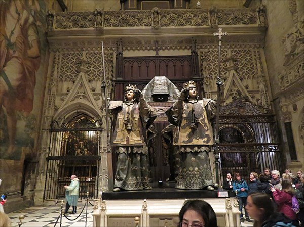 130-Могила Христофора Колумба, Кафедральныи собор в Севилье